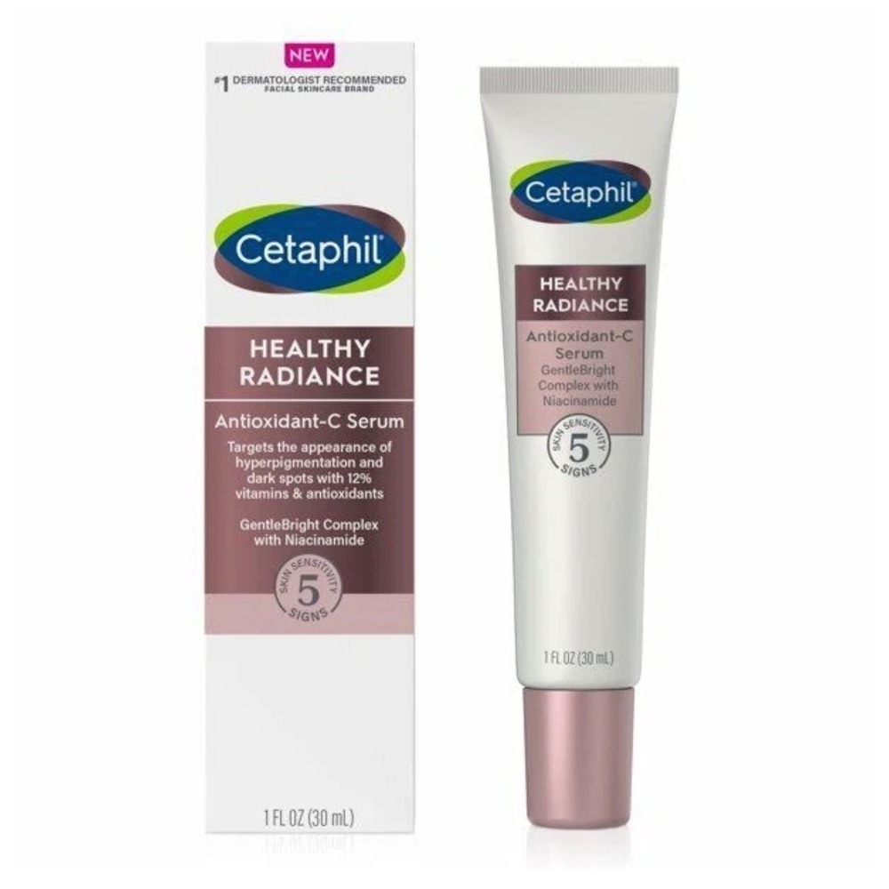 Cetaphil Healthy Radiance Antioxidant-C Serum 12% Vitamin‎ Niacinamide 1oz 30ml